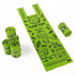 Sacs à crottes de chien personnalisés, compostables, écologiques, biodégradables - Product Image 1