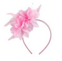 Serre-tête élégant blanc à fleurs, accessoires de coiffure de mariage pour mariée et demoiselle d'honneur, vente en gros