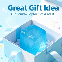 Produit Tendance : Jouets Sensoriels à Presser, Jouet Squishy, Balle Anti-Stress Souple en TPR, Jouet Fidget pour Adultes et Enfants, Jouet Bonbon Doux