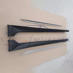 Kit de Carrocería para <span class=keywords><strong>A7</strong></span>, Faldones Laterales Plateados de PP, RS7 S7 2019 2020 2021 <span class=keywords><strong>2022</strong></span> - Product Image 6
