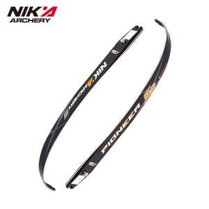 Palas de arco recurvo Nika Archery <span class=keywords><strong>S3</strong></span> de 68 pulgadas, de fibra de vidrio y núcleo de espuma, compatibles con ILF. - Product Image 2