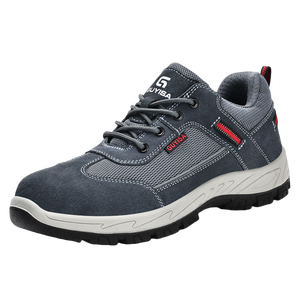 Zapatos con punta de acero de almacén, zapatos de seguridad para suelo de fábrica, botas de seguridad para obras de construcción - Product Image 5