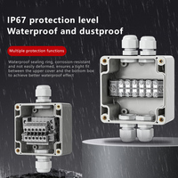 Viene con Caja de Terminales Impermeable Hecha de Material de PC, Resistente a Altas Temperaturas y a la Oxidación, Nivel de Protección IP67