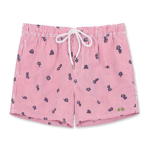 Pantalones cortos personalizados al por mayor, pantalones cortos estampados a rayas, traje de baño, pantalones cortos, bañadores cortos - Product Image 3