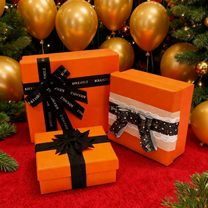 Grosir mewah poliester kupu-kupu dicetak Satin hadiah bungkus kemasan untuk natal ulang tahun pernikahan hadiah liburan - Product Image 6