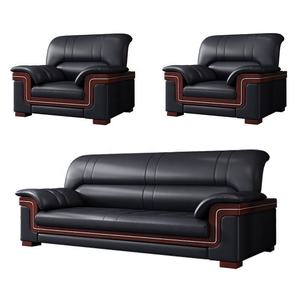 Holzrahmen modular leicht luxus leder gute qualität bequem modern heim teilbare büromöbel wohnzimmer sofas - Product Image 6