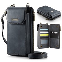 Volledige bescherming PU lederen crossbody portemonnee telefoonhoes streetwear voor iPhone Huawei Google Samsung Xiaomi telefoons