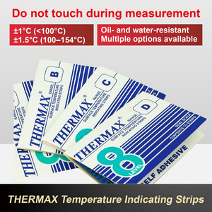 색상 변화 5 격자 8 격자 10 격자 실험실용 재사용 불가역 온도 모니터링 접착 스트립 - Product Image 5
