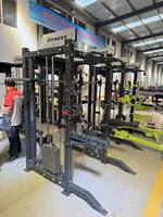 Équipement de musculation tout-en-un avec livraison DDP, machine à croisement de câbles, rack à squats, salle de sport à domicile, entraîneur multifonctionnel avec bras de poussée ISO
