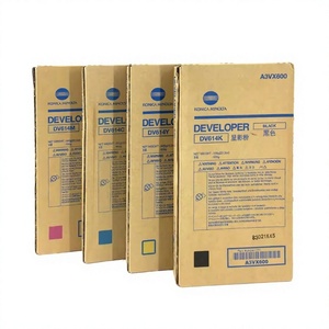 Polvo revelador original Konica Minolta Bizhub DV614 con logo para impresoras japonesas C1060, C2060, C1070, C2070, C3070, DV614, DV613, DV616 - Product Image 3