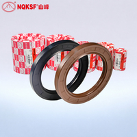 Seal Oli TC Populer, Seal Oli Rotary Double Lip dari Karet NBR dengan Casing Logam Berpegas untuk Penggunaan Industri