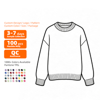 Pull Tricoté OEM à Manches Longues Col Rond Anime Rapper Harajuku Hip Hop Rap Vintage Streetwear en Maille avec Motif Imprimé Mohair
