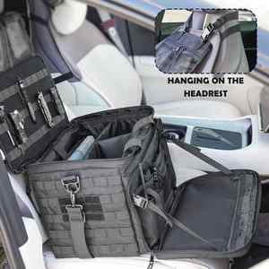 Sac de patrouille d'usine en polyester avec doublure Oxford, organisateur de siège avant de voiture, système MOLLE, sac à dos tactique d'extérieur - Product Image 6