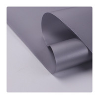 Film plastique PVC mat perlé translucide S014, 0.3mm, pour impression en faux cuir, pour accessoires de papeterie artisanale, traitement supplémentaire