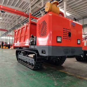 Vehículo Dumper de Orugas de 4 Toneladas y 55HP, Nuevo, de Alta Eficiencia, con Motor Diésel, Apto para Trabajos en Caminos Lodosos - Product Image 5