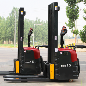 Factory Hot Sale <strong>Power</strong> <strong>Stacker</strong> 1500kg 2000kg <strong>Lift</strong> Height 3m-5m <strong>Electric</strong> <strong>Stacker</strong> Machine Wide Pallet <strong>Stacker</strong> - Product Image 6