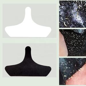 Bandes nasales en charbon <span class=keywords><strong>de</strong></span> bambou végétalien professionnelles pour éliminer les points noirs, en forme <span class=keywords><strong>de</strong></span> T, pour nettoyer en profondeur les pores, contrôler l'acné et l'huile, OEM - Product Image 4