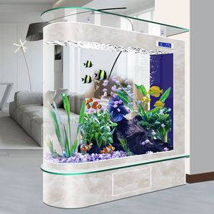 Kogelvormig Vloerstaand Goudvisaquarium (Middelgroot Tot Groot Formaat) Met Scheidingsfunctie - Product Image 1