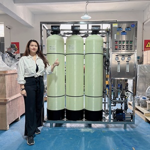 ระบบกรองน้ำขนาดเล็ก 1000 ลิตร/ชั่วโมง ระบบกรอง RO โรงงานกรองน้ำดื่มแบบออสโมซิสย้อนกลับ - Product Image 5