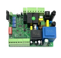 Carte de commande de porte coulissante Hiland SL0720 433,92 MHz et 2HP avec code tournant et 30 émetteurs stockés