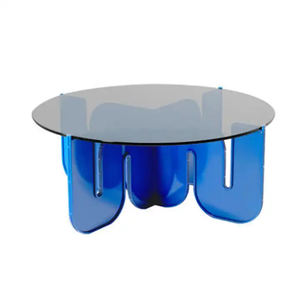 Acrylic Coffee <strong>Table</strong> with <strong>Sexual</strong> Design for the Living Room, Modern, Simple and Exquisite Beauty, Can Be Customized - Product Image 5