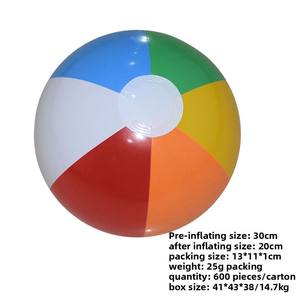 Jouets gonflables en vrac de piscine de ballon de plage pour des cadeaux amusants de jeux d'eau d'été de PVC d'enfants avec le logo personnalisable pour des fêtes d'anniversaire - Product Image 4