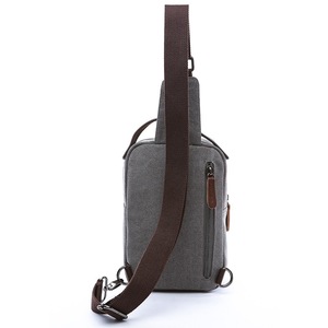 Nhà Máy Bán Buôn Hợp Thời Trang Vải Ngực Túi Đường Phố Giản Dị Crossbody Sling Vai Duy Nhất Ba Lô Cho Nam Giới Phụ Nữ - Product Image 2
