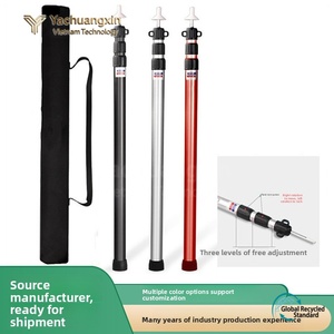 Adjustable 2-Section Telescopic Extension Beach Sunshade Tent Pole Aluminum Material for Tent or <b>Tarps</b> - Product Image 6