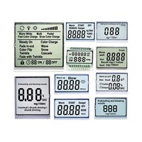 Écran numérique LCD monochrome noir et blanc de type TN de 1,5 pouce de qualité supérieure 2026 pour testeur d'alcoolémie