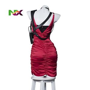 Disfraz de Ada Wong de <span class=keywords><strong>Resident</strong></span> <span class=keywords><strong>Evil</strong></span> <span class=keywords><strong>4</strong></span> Remake, Peluca, Zapatos, Conjunto Completo para Halloween y Eventos de Anime - Product Image 2