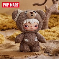 POPMART Hirono Road Journal Series Blind Box Fashion Decoration Plush Doll Vinyl Face Toy Cute Pendant