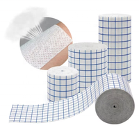 Pansement médical non tissé pour fixation des plaies, rouleau de pansement adhésif non tissé, bandage de premiers secours, bandage de fixation des plaies