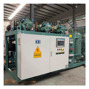 Mở-loại Máy làm lạnh công nghiệp thiết bị bay hơi ngưng tụ đơn vị, máy nén trục vít ngưng tụ đơn vị - Product Image 5