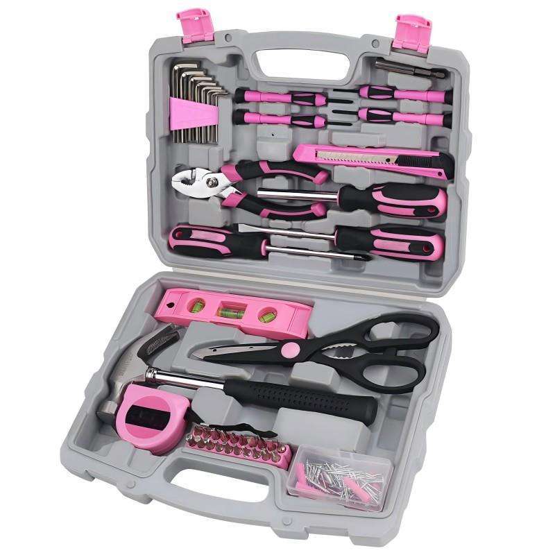 Basic Pink 149pcs Home Repair Tool