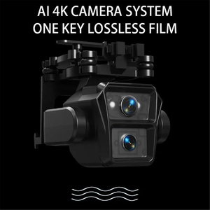 โดรนควอดคอปเตอร์สำหรับเด็กแบบข้ามพรมแดน พร้อมรีโมทคอนโทรลหน้าจอ HD ถ่ายภาพทางอากาศ มอเตอร์ไร้แปรงถ่าน และระบบหลบหลีกสิ่งกีดขวาง - Product Image 5