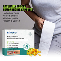 Capsules pour hémorroïdes, fabrication OEM, étiquette privée acceptable, extrait de plantes naturelles, apaisant la zone péri-anale, soin contre les démangeaisons et la douleur