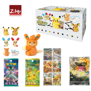 Nouvelle boîte cadeau magnétique en gros pour cartes Pokémon en peluche, boîte à surprises pour cartes à collectionner Top Battle Trading Card Game - Product Image 1