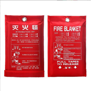 Couverture anti-feu 1,5x1,5m en fibre de verre, ignifuge, pour évacuation d'urgence et utilisation en cuisine - Product Image 5