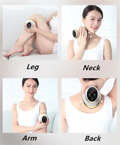 เครื่องนวดกระตุ้นด้วยความร้อนแบบไฟฟ้า 2 สี พร้อมแรงดูดแบบลบและถ้วยกว้างสำหรับขูดกัวซา ใช้กับน้ำมันสำหรับการดูแลที่บ้าน - Product Image 3