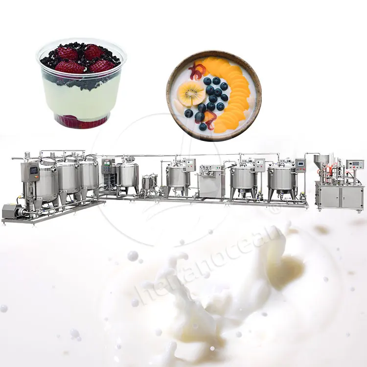 Mesin pasteurisasi proses susu skala besar, mesin susu pasteurisasi kecil 300L untuk lautan