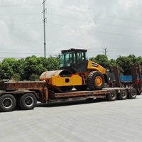 Rouleau compresseur vibrant à tambour unique de 26 tonnes XS263J, compacteur de sol robuste à vendre