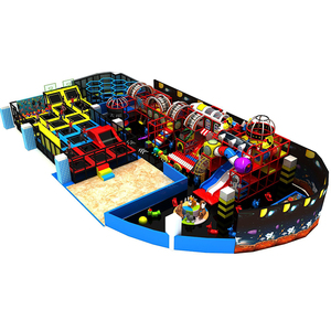 Indoor Children's <b>Trampoline</b> Park Basketball Frames Ball Pools Jumping Bridge <b>Trampoline</b> Children's Amusement Parks - Product Image 5