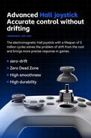 Manette de jeu sans fil ergonomique G6, contrôleur multiplateforme pour consoles et téléphones mobiles