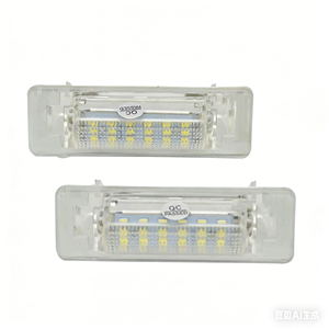 ไฟส่องป้ายทะเบียน LED สำหรับรถเมอร์เซเดส W210 4D <span class=keywords><strong>W202</strong></span> E300 E320 E420 C230 AMG - Product Image 4
