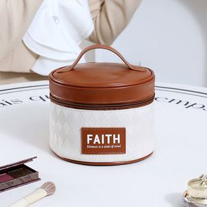 Fashion Letter Pattern Zipper Eco-Friendly Durable Cosmetic <b>Bag</b> Portable Women Makeup Travel for Organizer Waterproof Pouch - Product Image 2