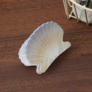 BELLE WORLD Pince à <span class=keywords><strong>cheveux</strong></span> moyenne en acrylique, style japonais et coréen, dégradé coloré, pour <span class=keywords><strong>femme</strong></span>, pour chignon ou demi-chignon, pince coquillage - Product Image 6