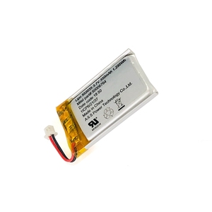 552035 <span class=keywords><strong>3</strong></span>,7 V 350mAh rechargeable lipo battery lithium li Polymer battery with protection and connector - Product Image 4