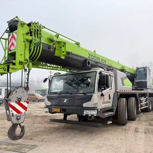 Grúa Hidráulica sobre Camión Zoomlion de 90 Toneladas, Equipo de Elevación Usado para Construcción - Product Image 1