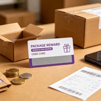 Tarjetas de Regalo y Tarjetas de Visita Personalizadas con Función de Pago, Códigos Ocultos, Impresión a Todo Color