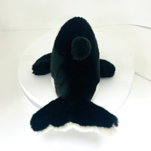 Personalizzare il realistico giocattolo Orca Orca animale di peluche per il parco animali da compagnia collezione di peluche - Product Image 4